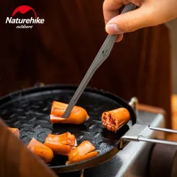 Pince à gril en titane NATUREHIKE : cuisson et barbecue ultra-légers